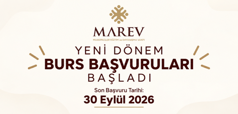 2026-2027 Dönemi Burş Başvuruları Başladı! Son Başvuru Tarihi: 30 Eylül 2026
